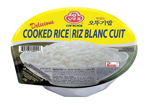 Buy OTTOGI] Delicious COOKED RICE, Gluten free, Microwavable instant ...