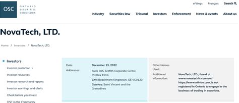 Image result for Novatech Scam