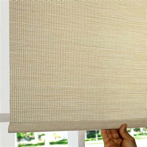 Buy DECO WINDOW Beige Chic Light Filtering Roller Blind - 54x84" from ...