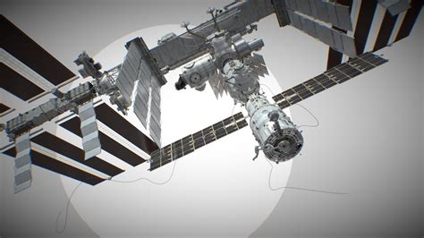 Iss Space Station Model