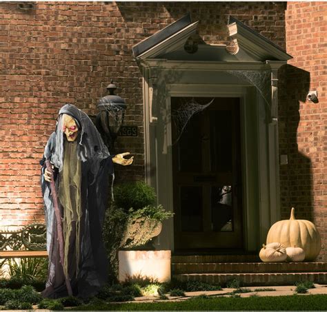 HauntedHillFarm Haunted Hill Farm Life-Size Scary Poseable Talking ...
