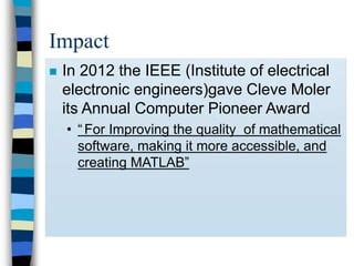 Image result for Cleve Blog MATLAB