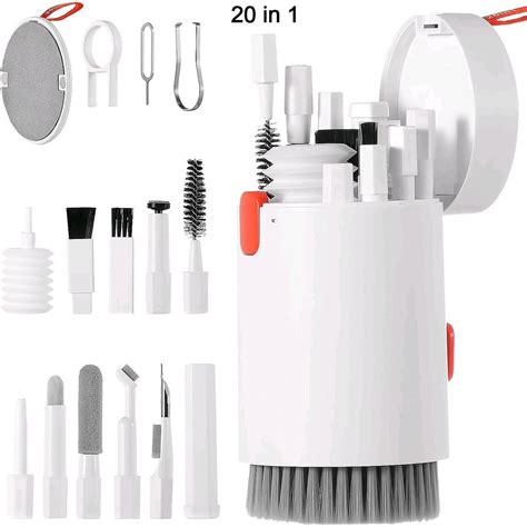 Keyboard Cleaner Kit, 20-in-1 Laptop Phone Screen Cleaning Kit ...