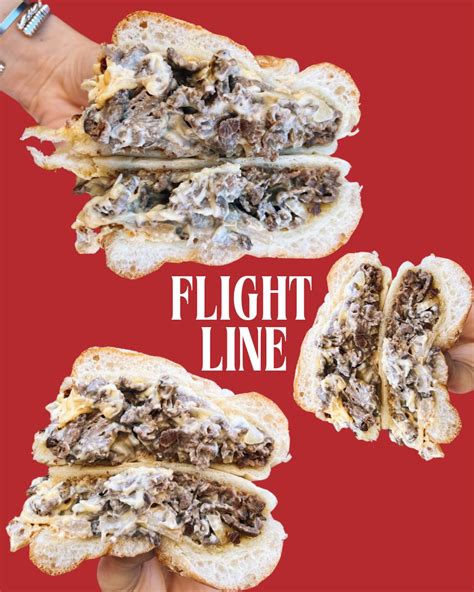 Spring - Reintroducing... FLIGHTLINE loaded with steak caramelized ...