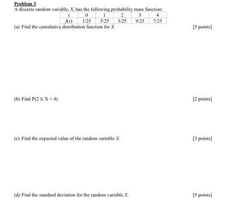 Image result for How to Solve Discrete Random Variable