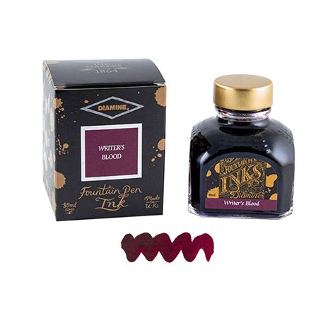 Diamine Writers Blood Ink - 80ml | Shop Online at Makoba | Diamine