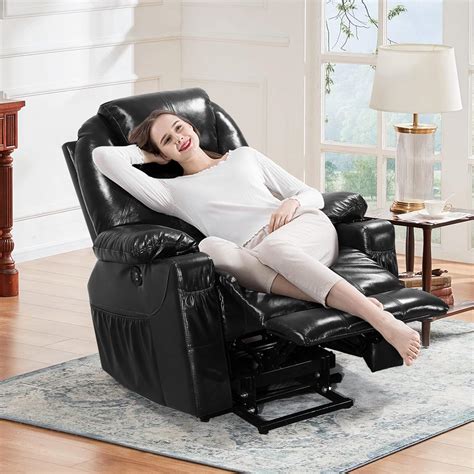 EMONIA Power Lift Recliner Real Leather Lift Chairs India | Ubuy