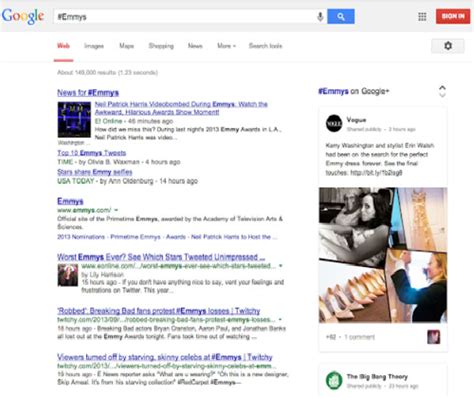Google enables hashtag-based search queries, but only for Google+ content