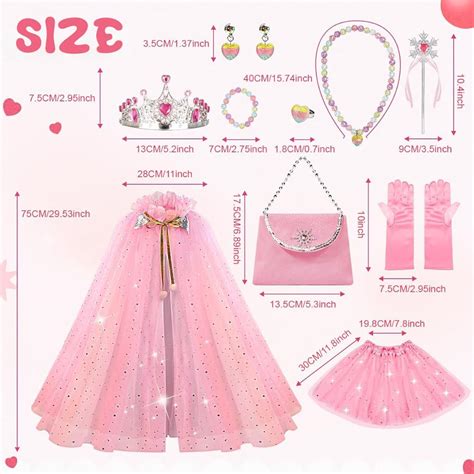 HASTHIP® Princess Dress up Clothes for Little Girl,– Hasthip
