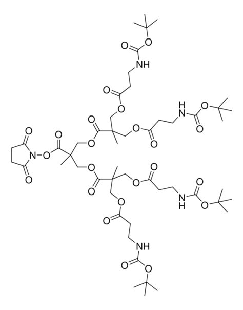 Polyester bis-MPA dendron, 4 NHBoc 1 NHS (core), generation 2 | Sigma ...