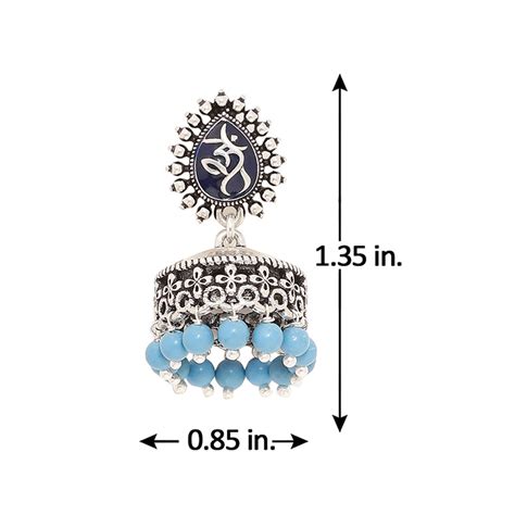 Moksha Tiny Jhumka Earrings – VOYLLA