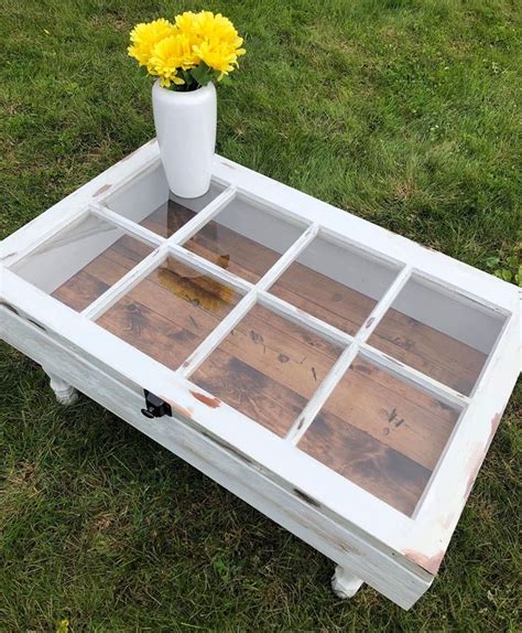 Image result for Reclaimed Window Coffee Table