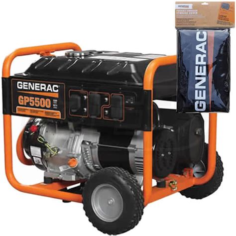 Generac EGD-5939COVERKIT GP5500 - 5500 Watt Portable Generator with Cover