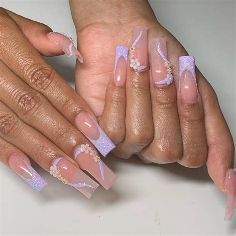 Image result for Lavender Nail Tutorials