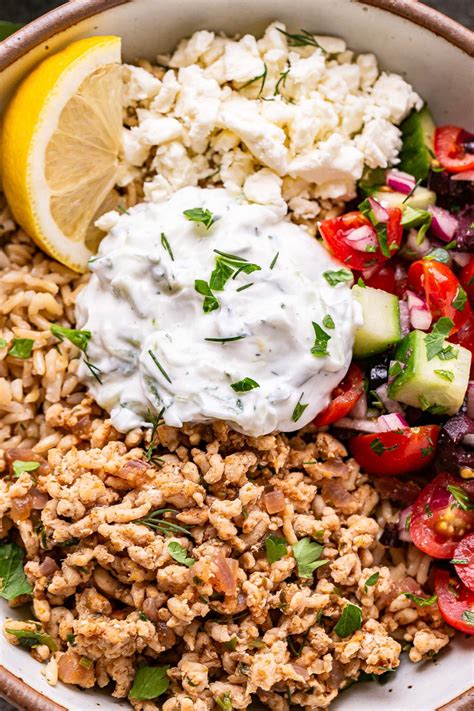 Greek Chicken Bowls - Recipe Runner
