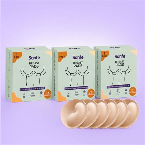 Buy Sanfe Breast Insert Pads (Pack of 3) in India at Best Price ...