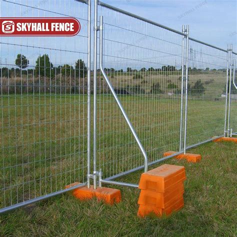 Construction Temporary Fence Portable Galvanized Heavy Duty Temporary ...