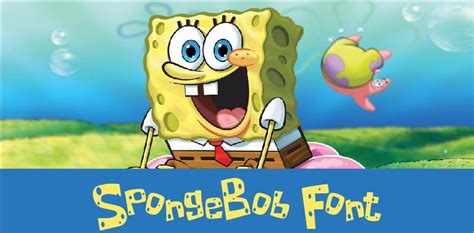 SpongeBob Font - Different Fonts