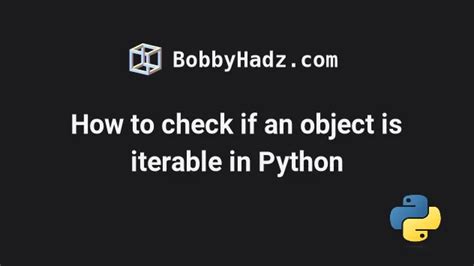 Iterable Python 的图像结果