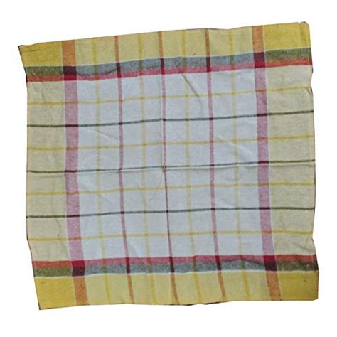 Riya Multipurpose Cotton Kitchen Towel, (Multi_Pack of 12) Model No 49 ...