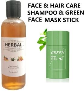 YAWI perfect face care mask & herbal hair smoothening shampoo Price in ...