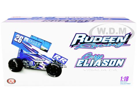 Buy Winged Sprint Car #26 Cory Eliason Hager Realty 2021 1/18 Diecast ...