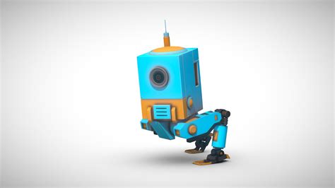 Cartoon Low Poly Robot 的图像结果