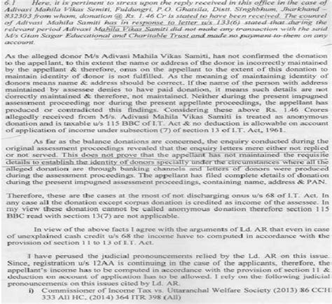 Donations cannot be considered as anonymous u/s. 115BBC as details of ...