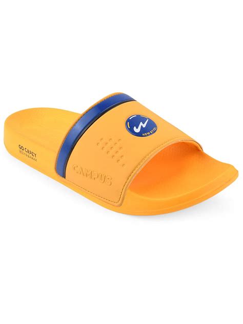 Buy Sliders For Men: Sl-431-Mstd-R-Blu | Campus Shoes