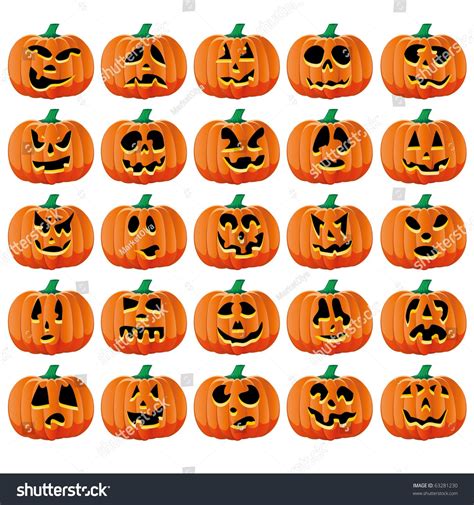 Jack O Lantern Faces