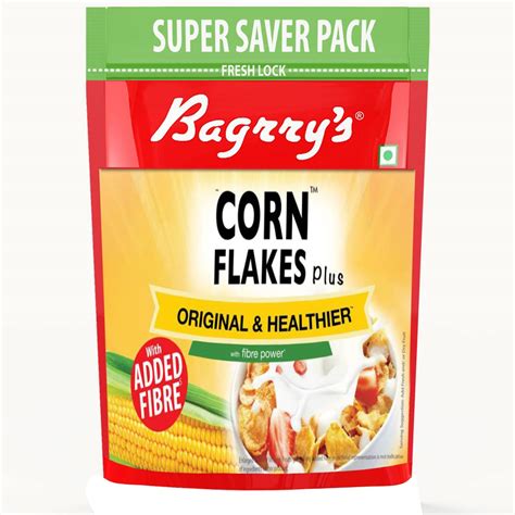 Bagrry's Corn Flakes Plus | Original and Healthier | Low Fat ...