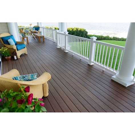 Fiberon Concordia 1-in x 5-1/2-in x 16-ft Warm Sienna Composite Deck ...