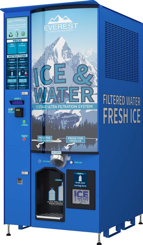 Water and Ice Vending Machine | Everest Ice & Water Systems