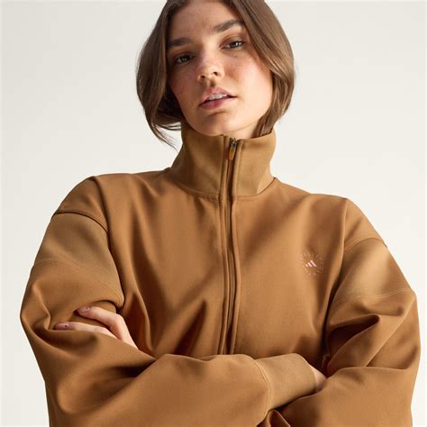 CLOTHING - adidas by Stella McCartney Knitted Track Top - Brown ...