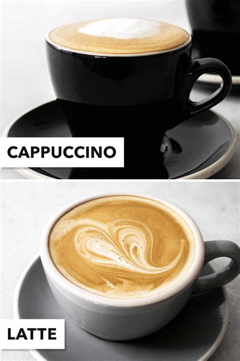 Cappuccino vs. Latte: What's the Difference? - Coffee at Three