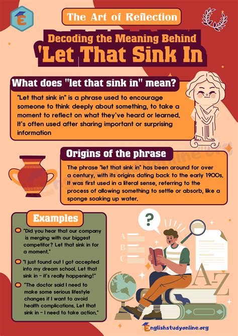 Let That Sink In Meaning: What Does It Mean? - English Study Online