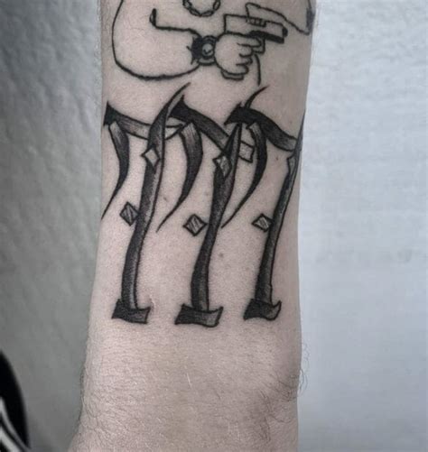 777 spine tattoo simple,This tattoo features the number 777