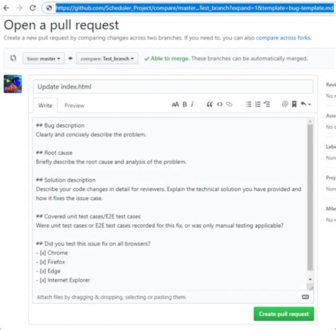 Image result for Creating a Pull Request Using TFS Web