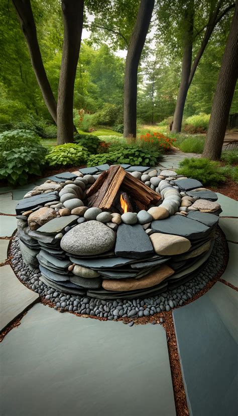 15 Stunning Rock Fire Pit Ideas to Transform Your Backyard (2025)