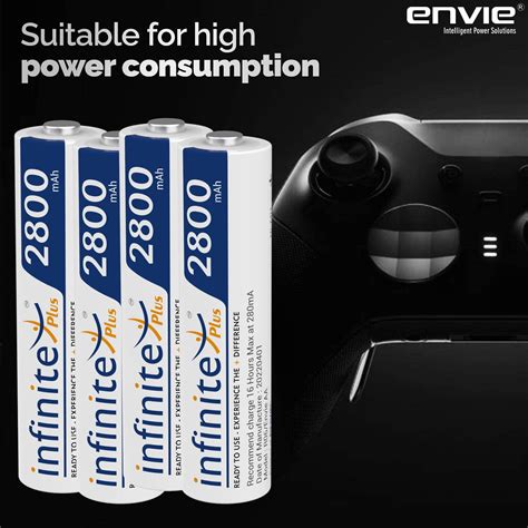 Buy ENVIE (AA28004PL) AA Rechargeable Batteries | High Capacity Ni-MH ...