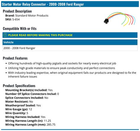 2000 Ford Ranger Starter Control Module 的图像结果