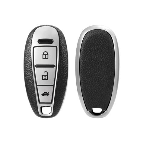 Keyzone Leather TPU Key Cover Compatible for Toyota Urban Cruiser Smart ...