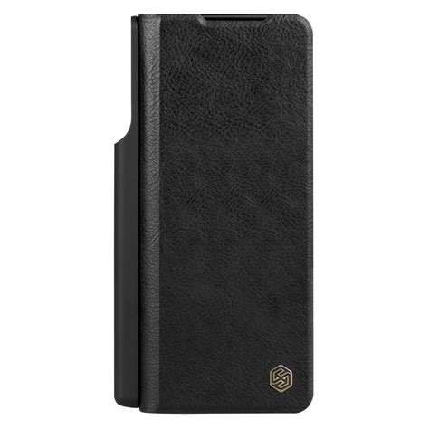 Nillkin Qin Leather Case Cover For Samsung Z Fold 3 Black – FRATO