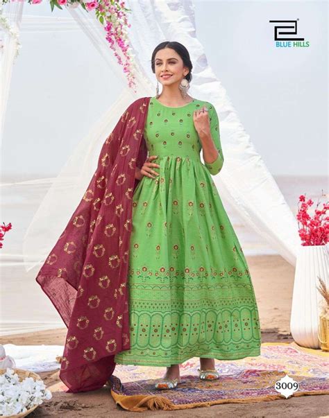 Anarkali Kurtis Wholesale in Surat India: Latest design at low price ...