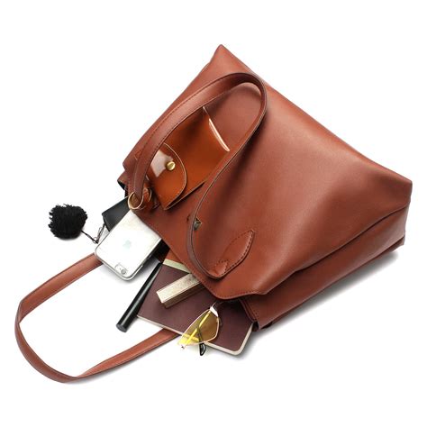 Multi Compartment Handbag with mini bag