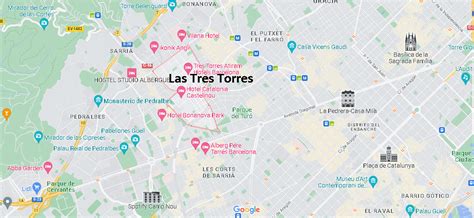 ¿Dónde está Las Tres Torres España? Dónde queda Las Tres Torres ...