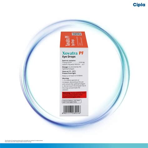 Xovatra PF Eye Drops 5 ml | Uses, Side Effects, Price | Apollo Pharmacy