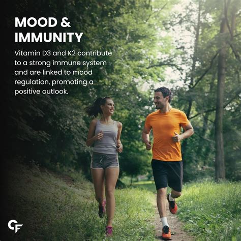 Carbamide Forte Vitamin D3 K2 | Vitamin D3 K2 Supplement for Bone & He