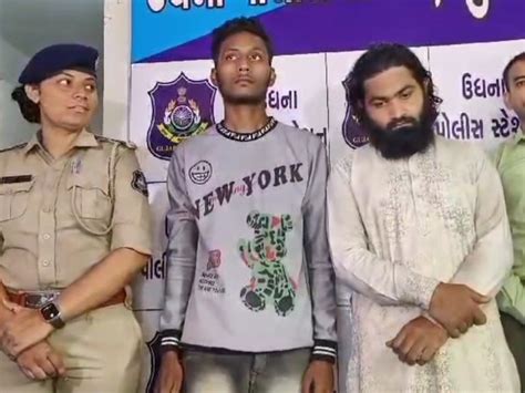 Accused who tried to break and steal Axis Bank's ATM at Udhana bus ...