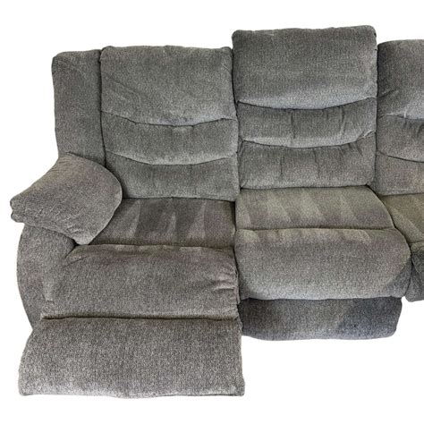 Used Gray Recliner Sofa | OneUp Furniture | Philadelphia, PA